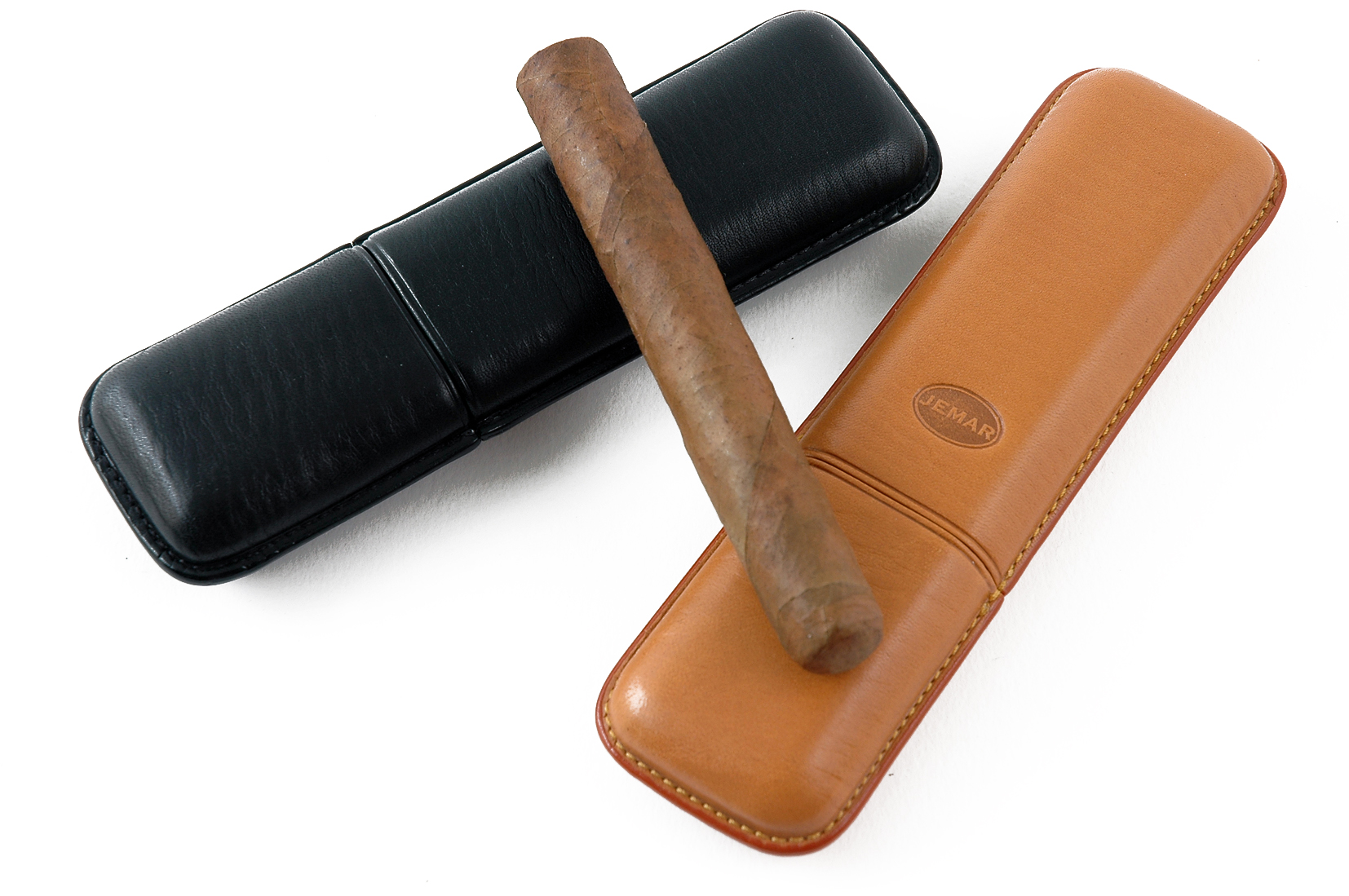 西班牙原装进口2支装雪茄皮套（Corona雪茄）