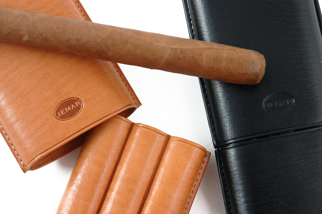 西班牙原装进口3支装雪茄皮套（Churchill雪茄）